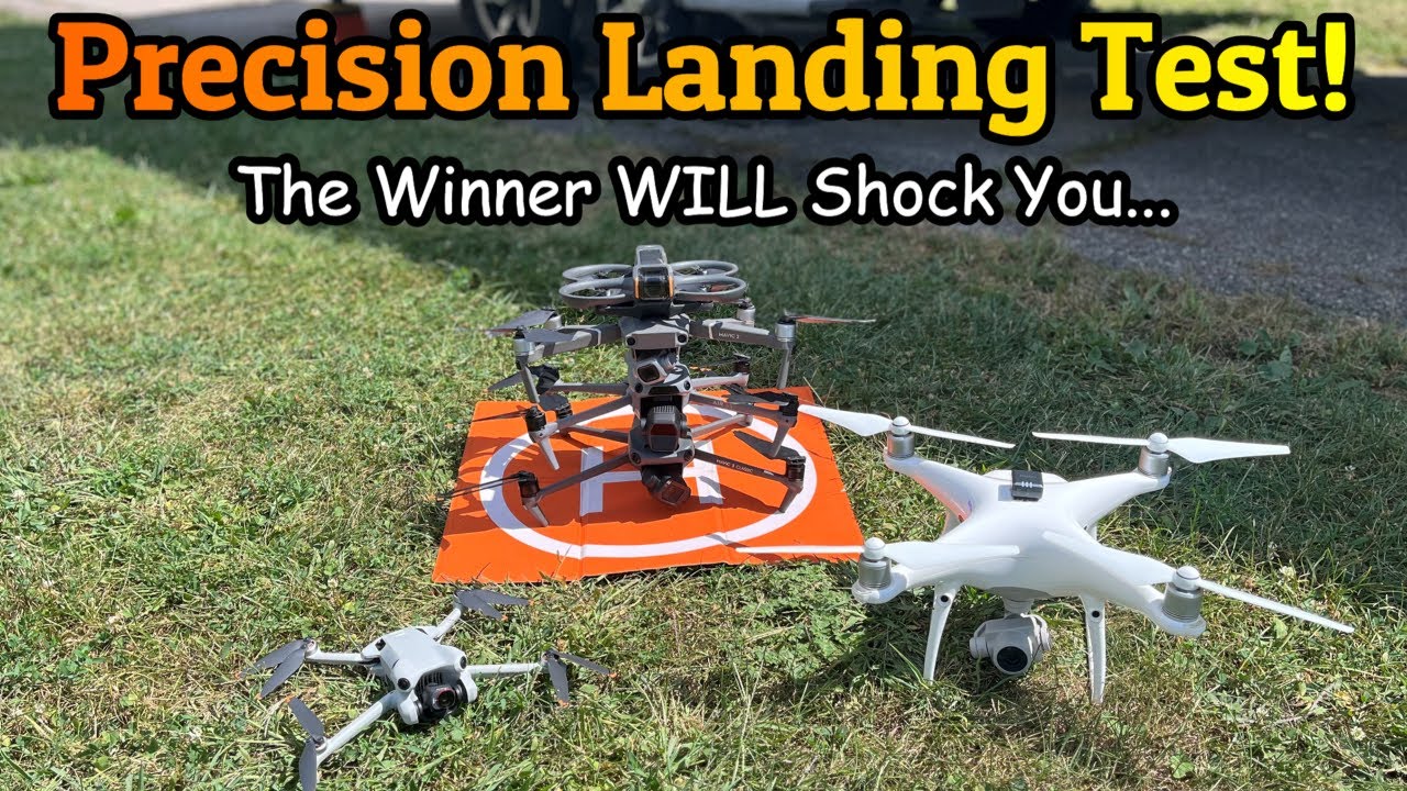 5 Drone Showdown — испытание на точность посадки!