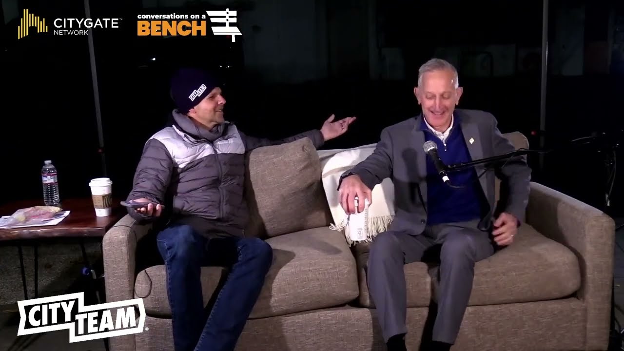 CityTeam Portland's Conversations on a Bench- Mayor Keith Wilson