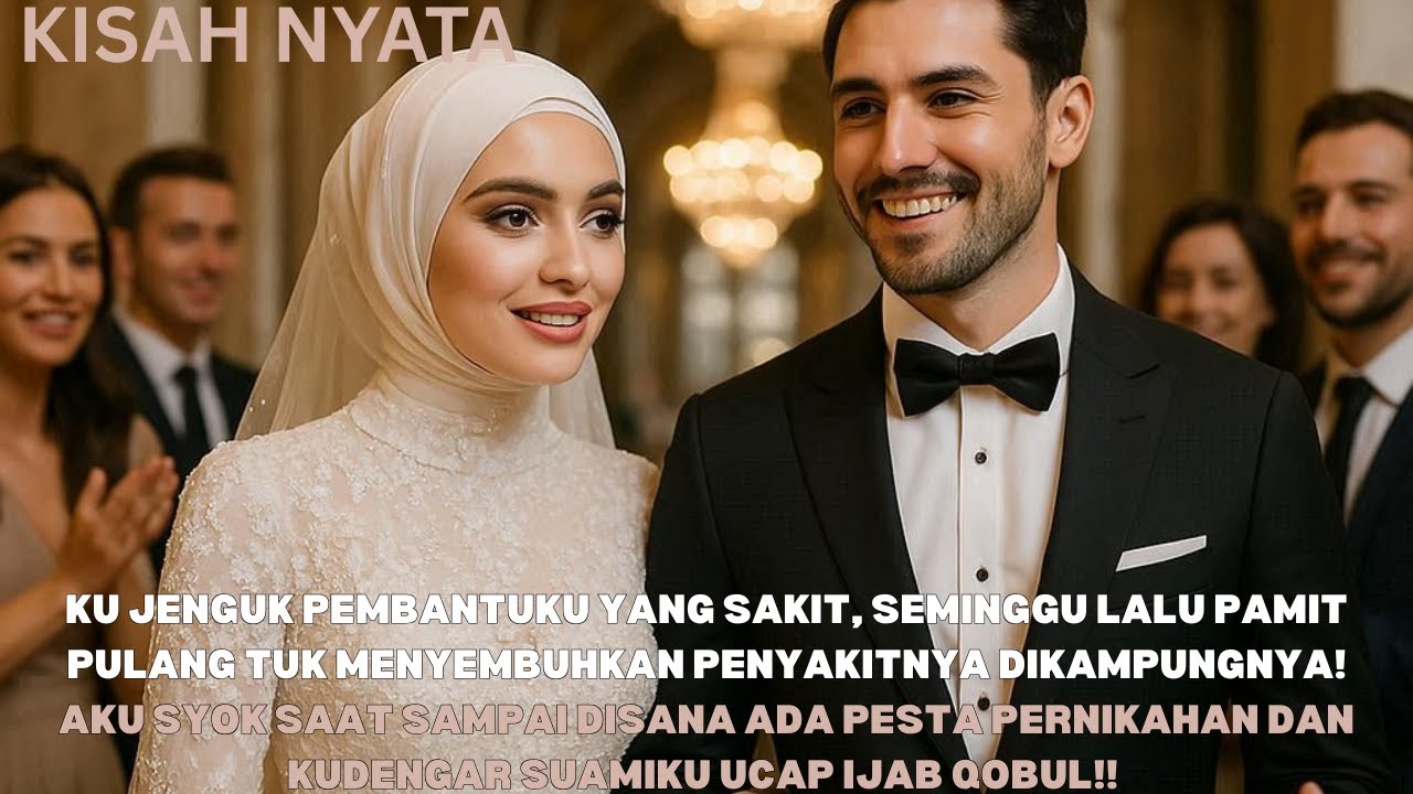 KU JENGUK PEMBANTU YANG SAKIT DIDESA, AKU SYOK DISANA ADA PERNIKAHAN&PRIA YG UCAP IJAB QOBUL SUAMIKU