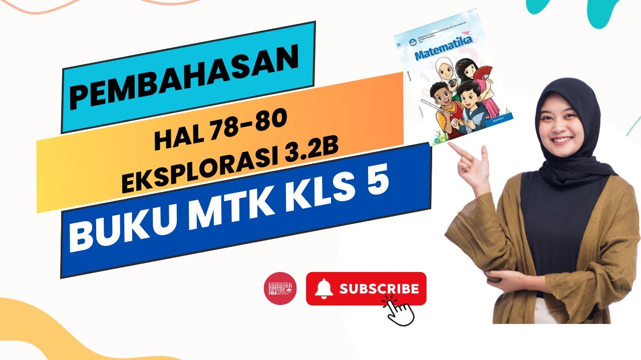 Pembahasan Bagian  Eksplorasi 3.2B  pada buku Matematika Kelas 5 Kurikulum Merdeka