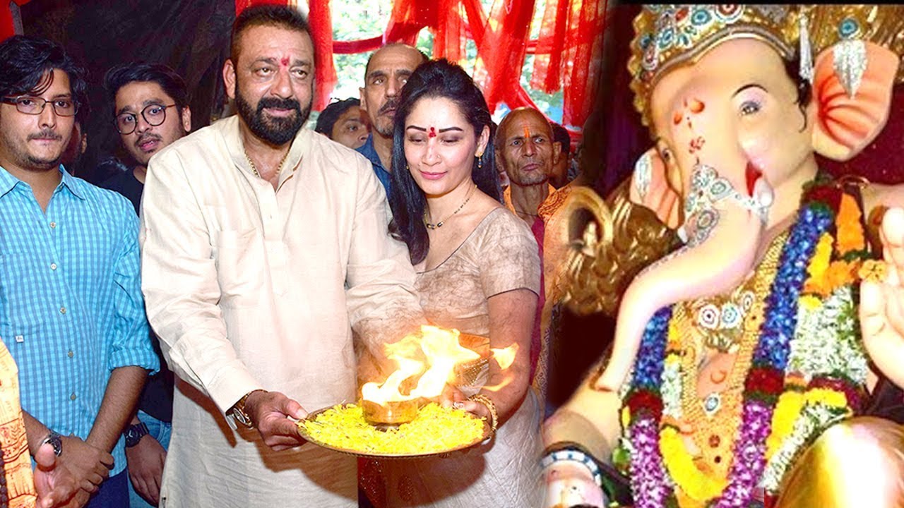 Sanjay Dutt's Ganpati 2017 Full INSIDE Video HD