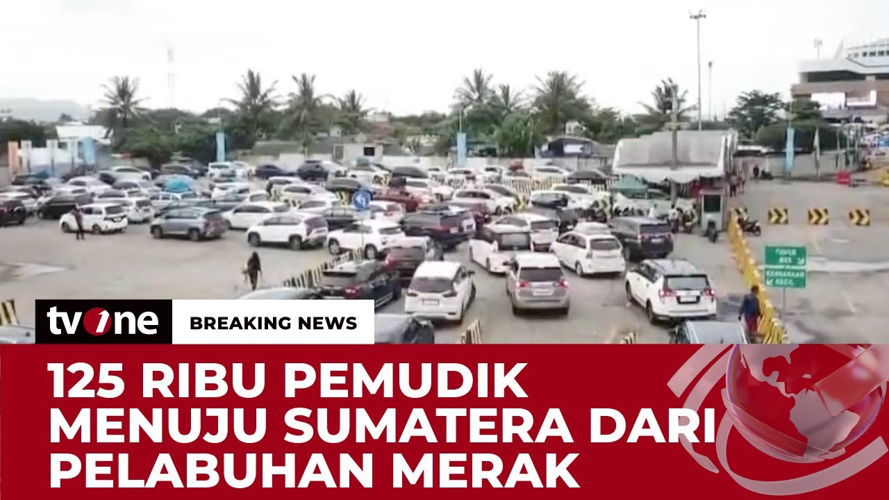 Kepadatan di Pelabuhan Merak Melandai, Volume Kendaraan di GT Cikatama Meningkat | tvOne