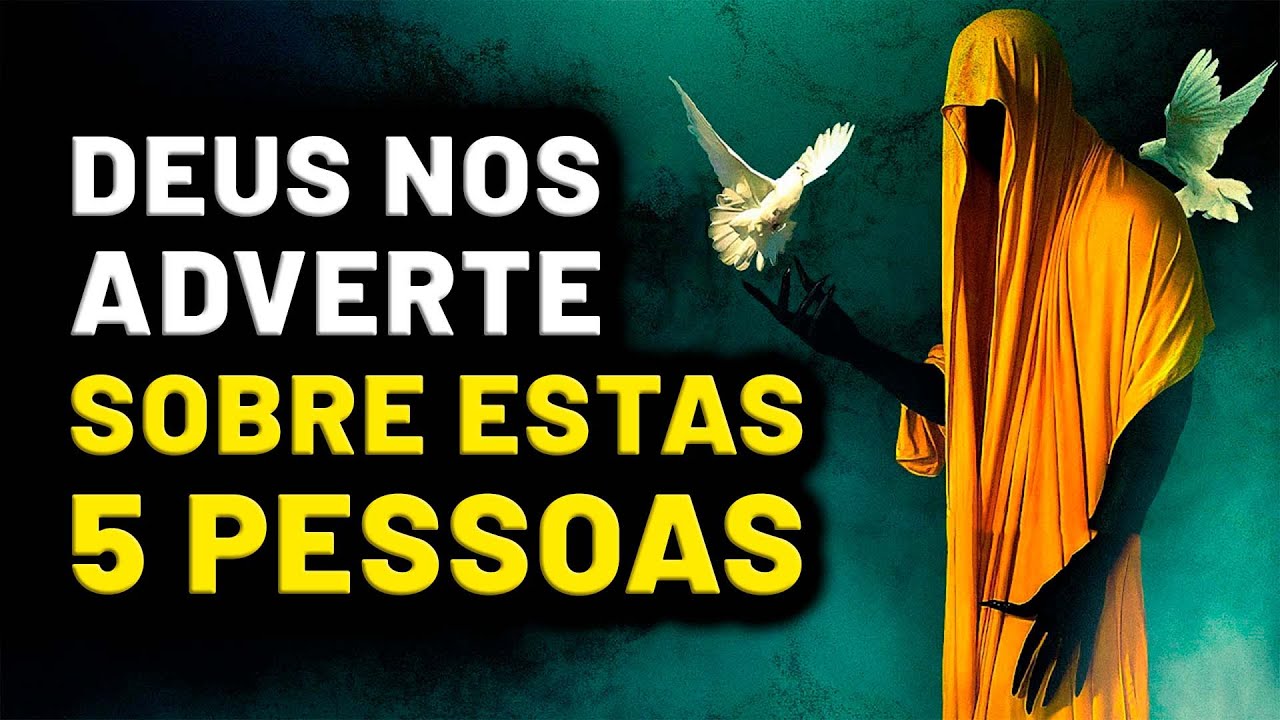 DEUS Nos Alertou Para Evitar Esses 5 Tipos de Pessoas (Bíblia Sagrada)