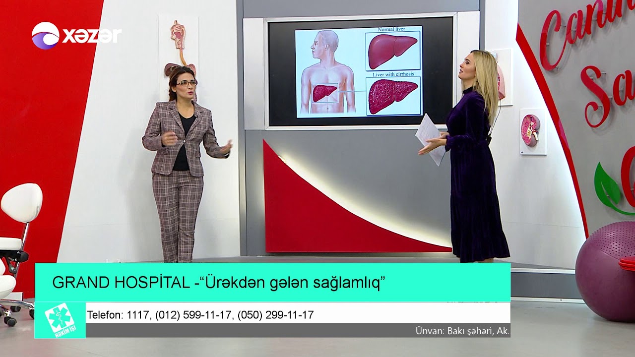 Qaraciyər xəstəlikləri və Virus Hepatitləri  -  HƏKİM İŞİ  27.11.2017