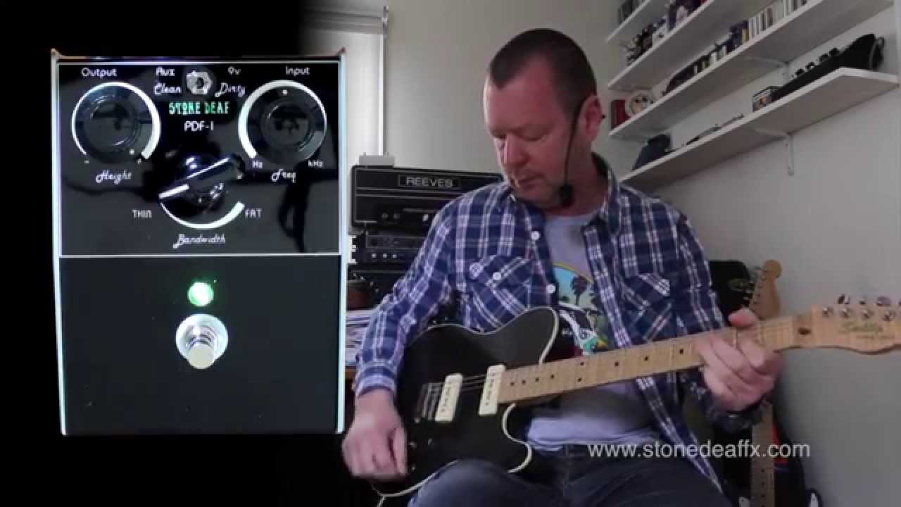 Stone Deaf Effects: PDF-1 Parametric Distortion Filter