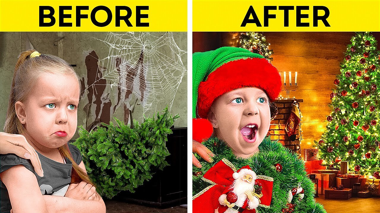 FANTASTIC ROOM TRANSFORMATION FOR A CHRISTMAS