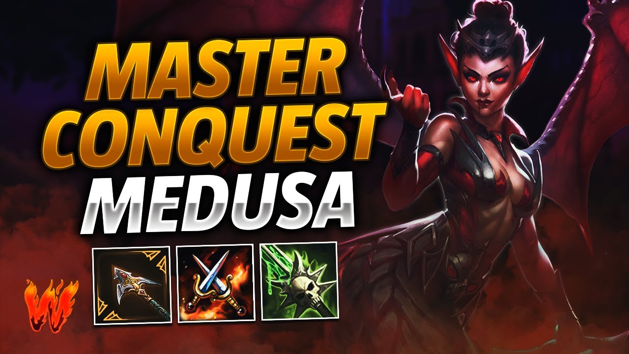 MEDUSA, LOS CRITICOS PORQUE SI YA TAL - Warchi - Smite Master Conquest