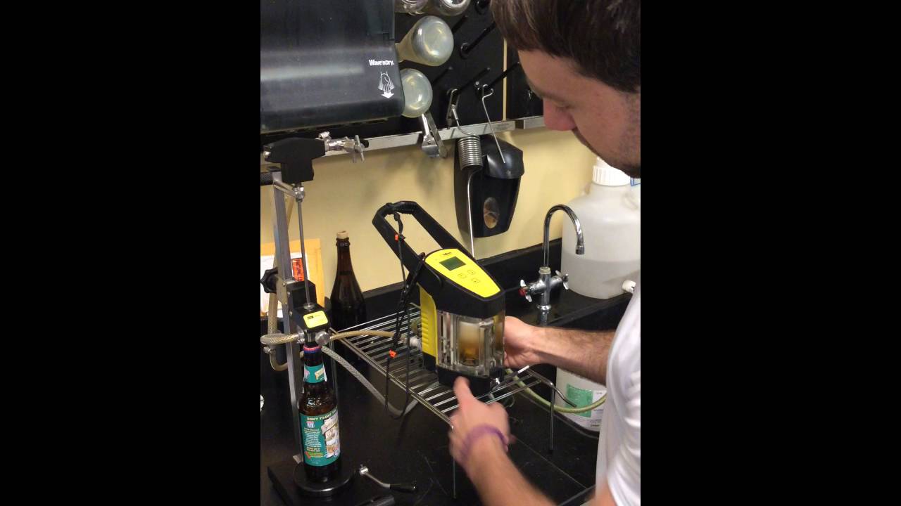 Checking CO2 Supply and First Sample