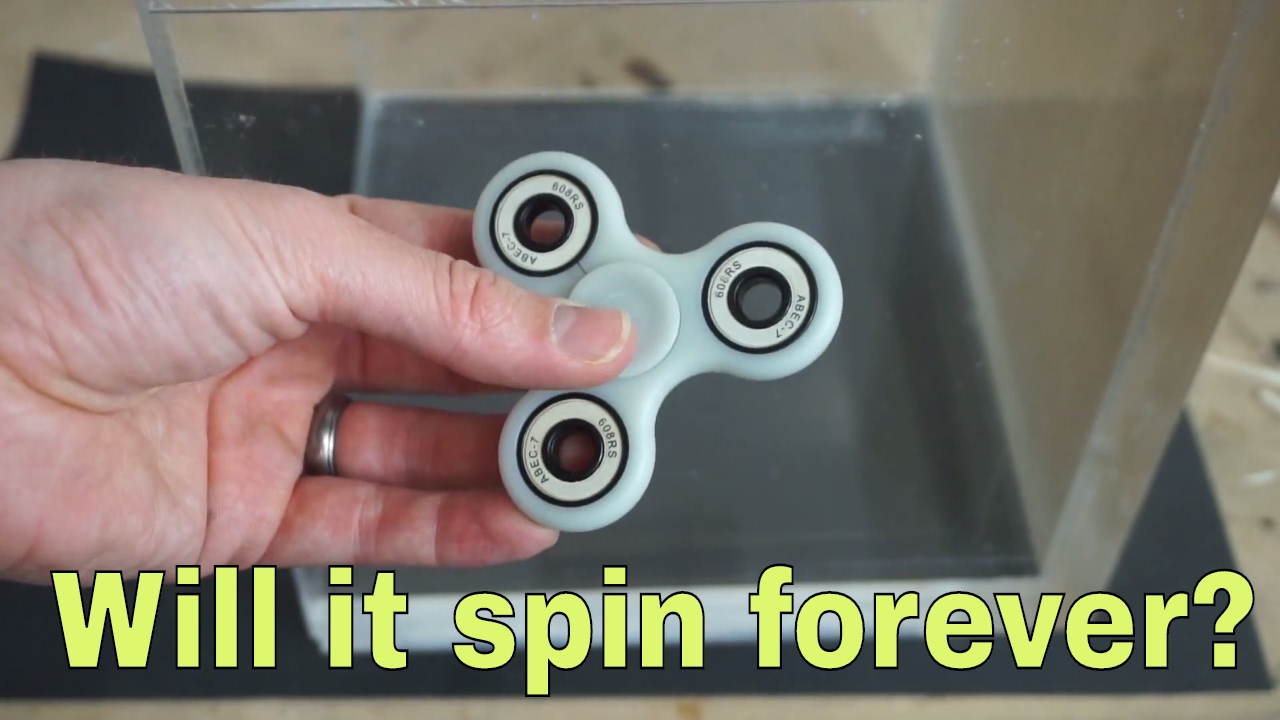 How Long Can a Fidget Spinner Spin In a Vacuum Chamber? Will It Spin Forever?