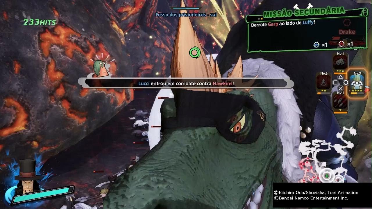 ONE PIECE: PIRATE WARRIORS 4 rob lucci