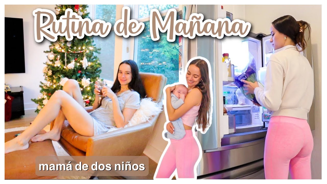 7 AM Rutina de Mañana: AMA DE CASA Y MAMÁ DE DOS NIÑOS.  rutina con hijos. Alejandra C Maldonado