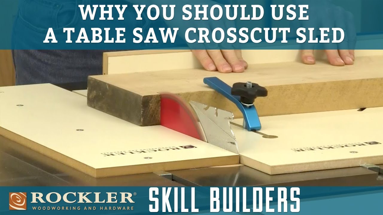 Четыре причины использовать торцовочный стол с настольной пилой | Rockler Skill Builders