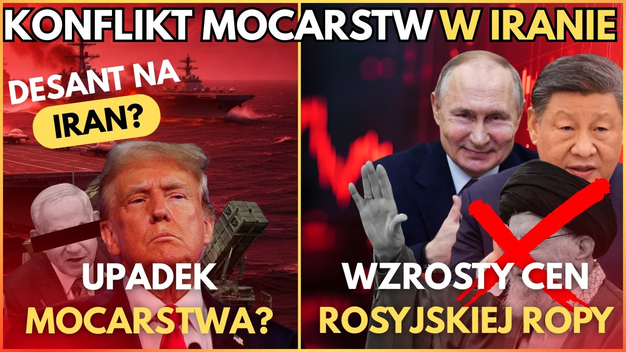 USA W Pułapce! Dlaczego TO Rosja i Chiny Wygrywają Na Wojnie W Iranie?