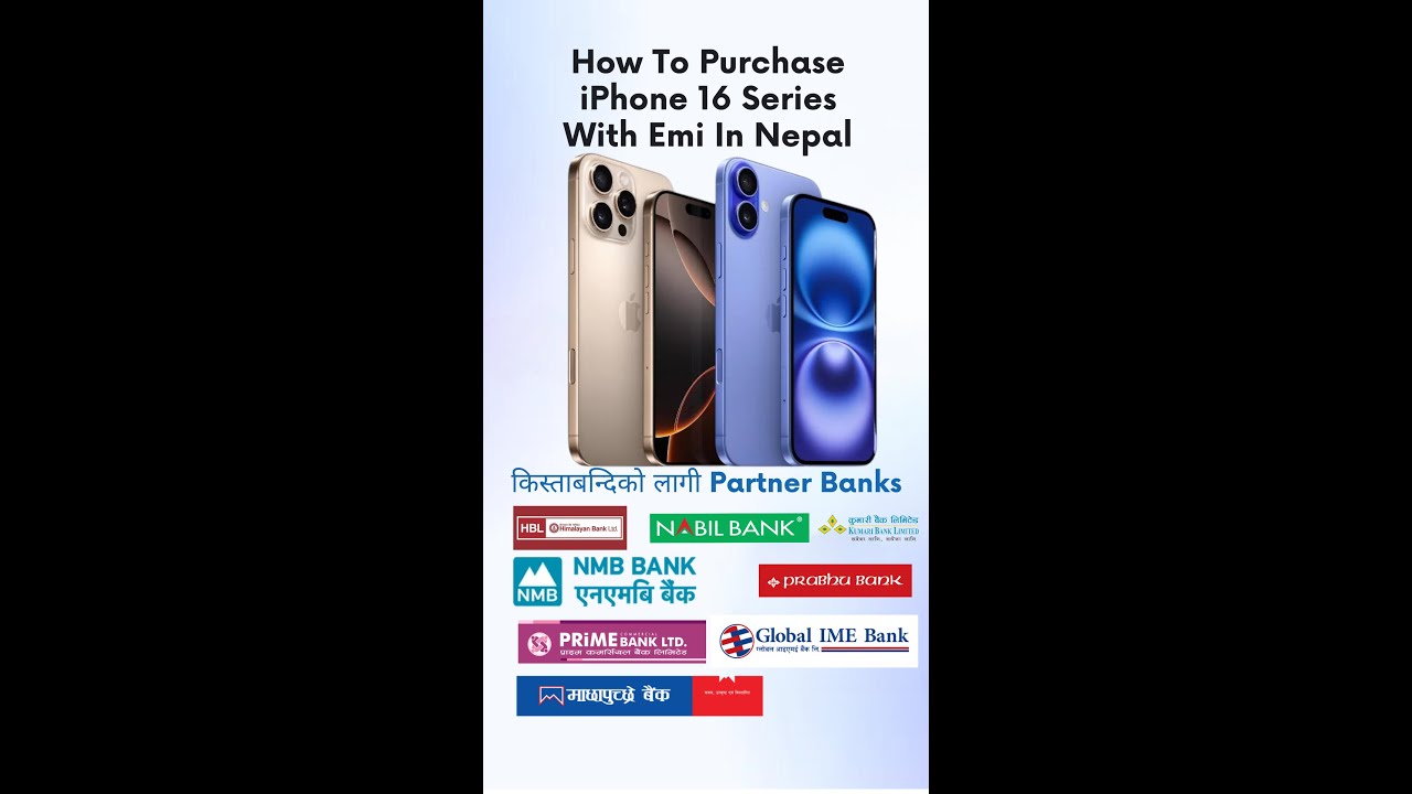 How To Purchase Iphone 16 Series With Emi In Nepal | Price And Plans For Iphones In 2024