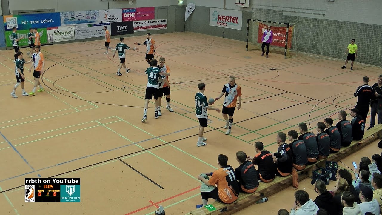 HaSpo Bayreuth – HT München, 1.Halbzeit (2025-02-22, Regionalliga Bayern)