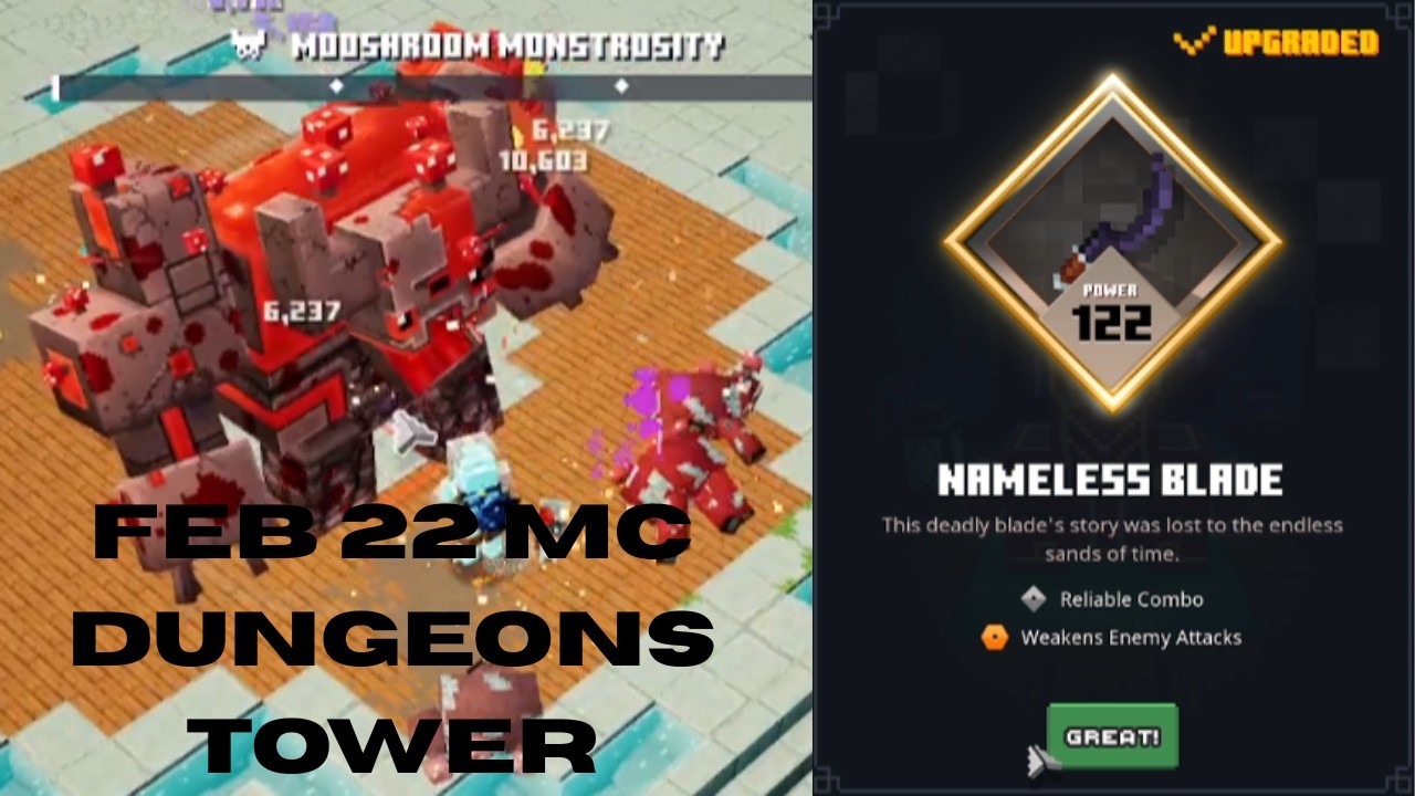 MINECRAFT DUNGEONS TOWER - Feb 22 2026 - Simple And Easy Guide