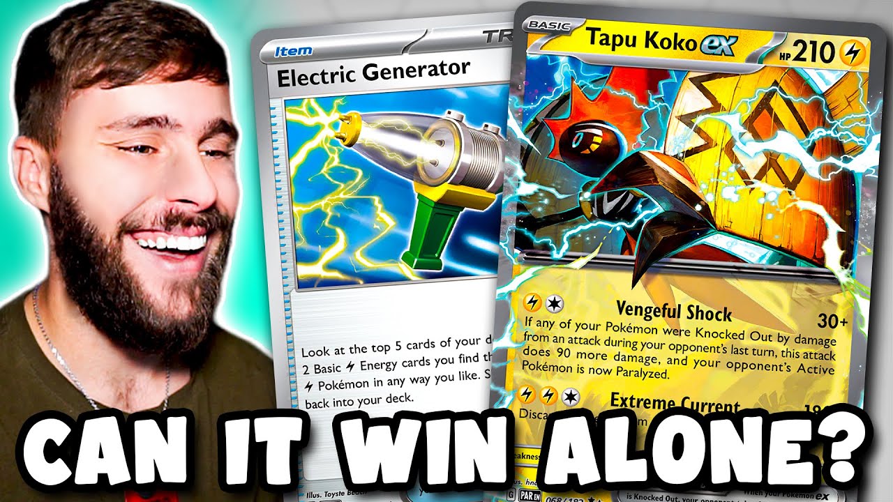 Can Tapu Koko ex Win Alone? (PTCGL)