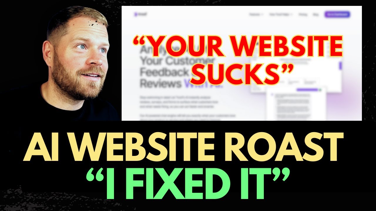 I Tested This AI Agent That Roasts Your Website (Then I Upgraded It)