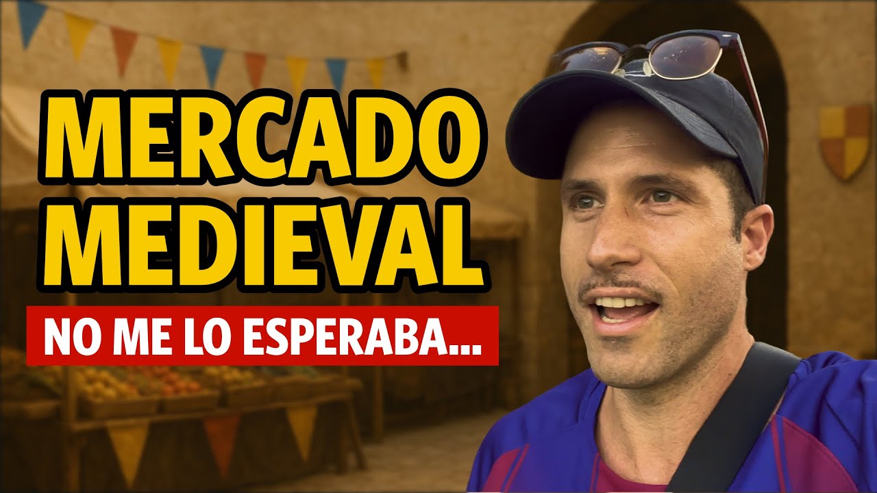 ⚔️🍗 Así es un Mercado Medieval en pleno 2025 🔥