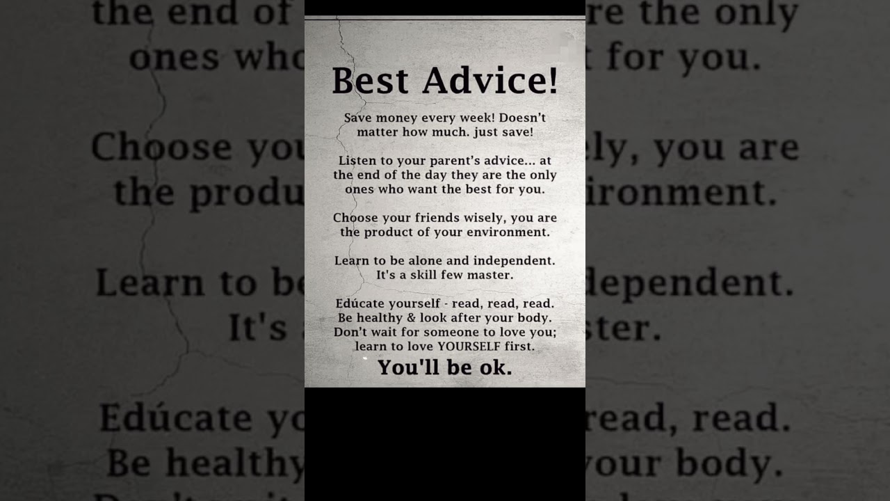 Best Life Advice You Must Know | Motivational & Inspirational Short
