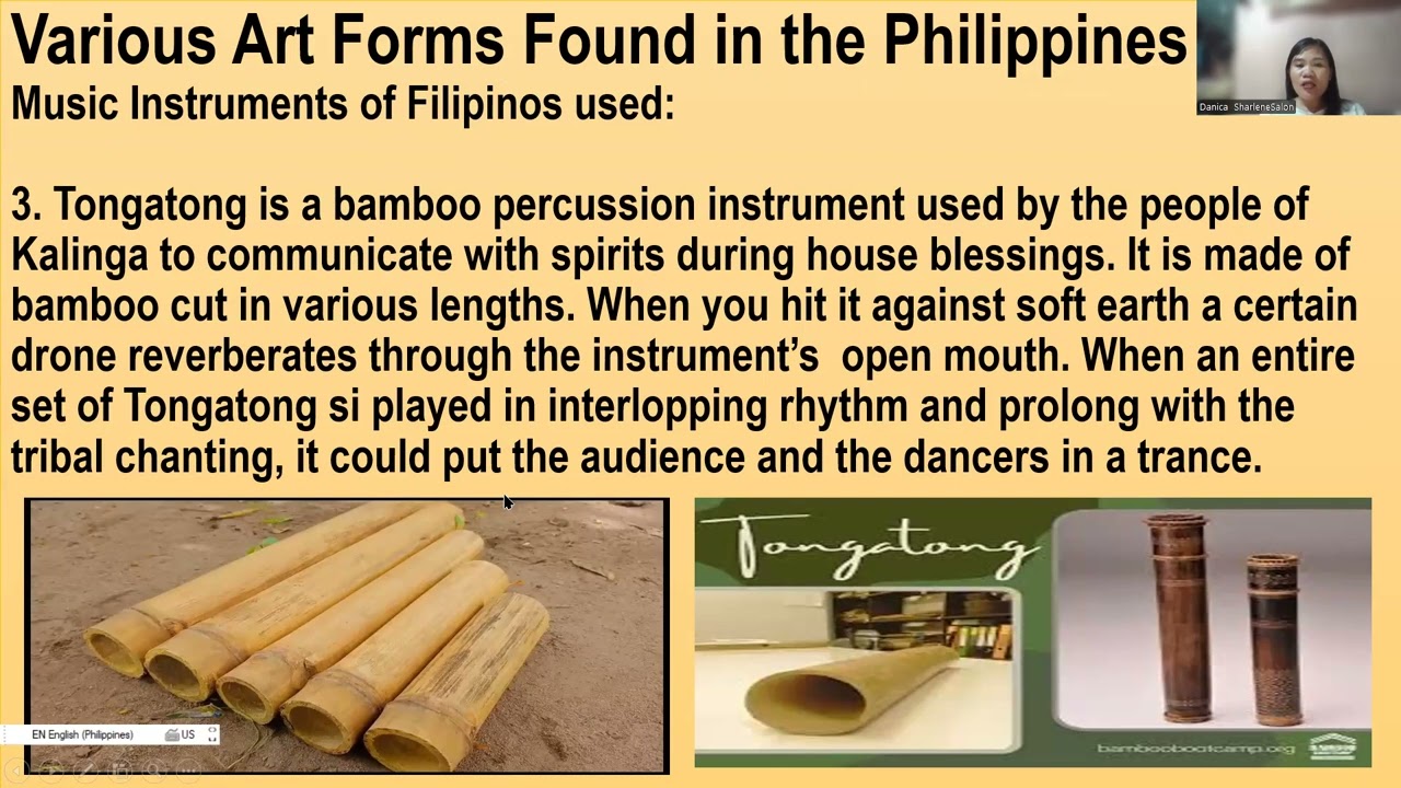 CONTEMPORARY PHILIPPINE ART FORMS IN THE PHILIPPINES