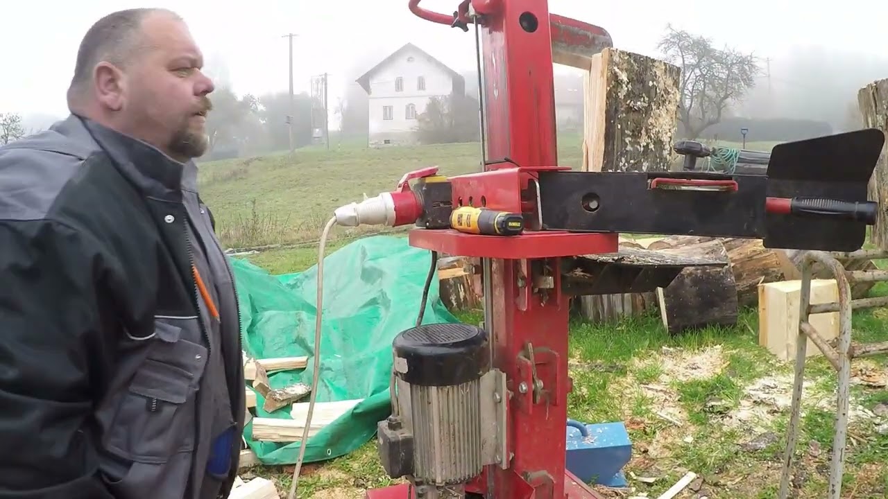 Úprava štípačky na 10T přes pedál