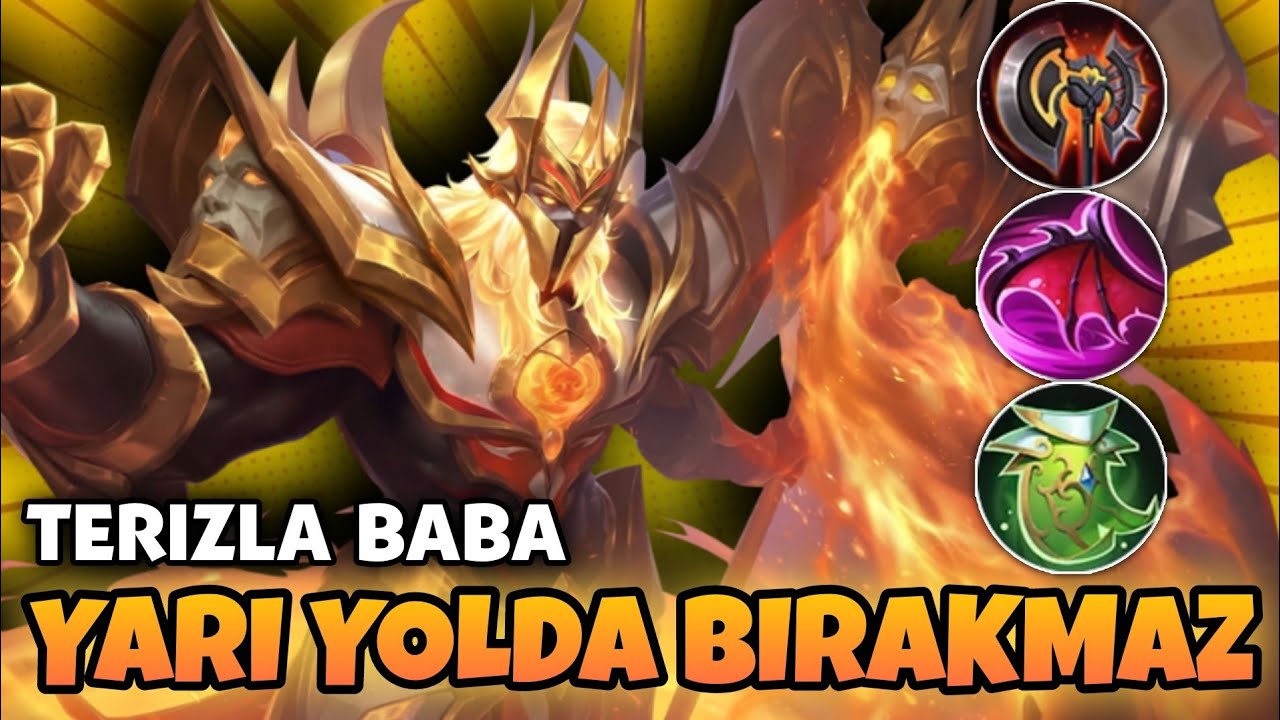 BU KAHRAMAN HER TÜRLÜ İŞ YAPAR❗- Mobile Legends Terizla