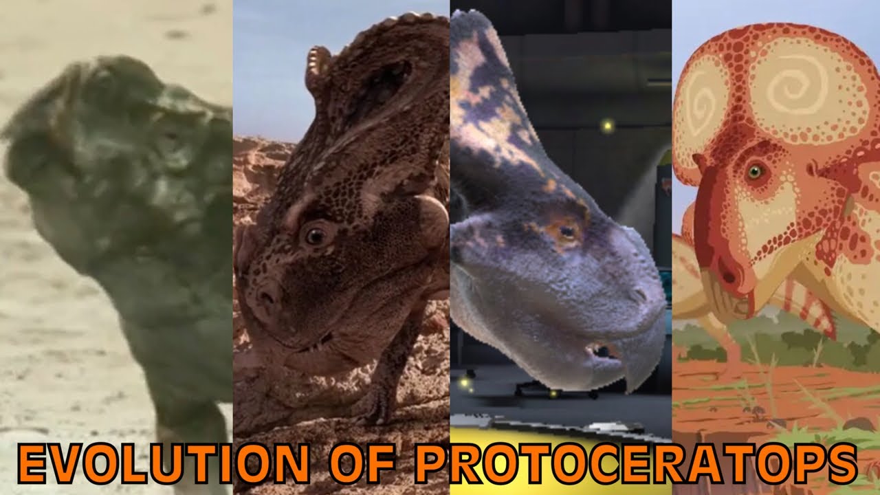 Evolution Of Protoceratops In Movies, TV Shows, Documentaries, Games, & Paleo Media