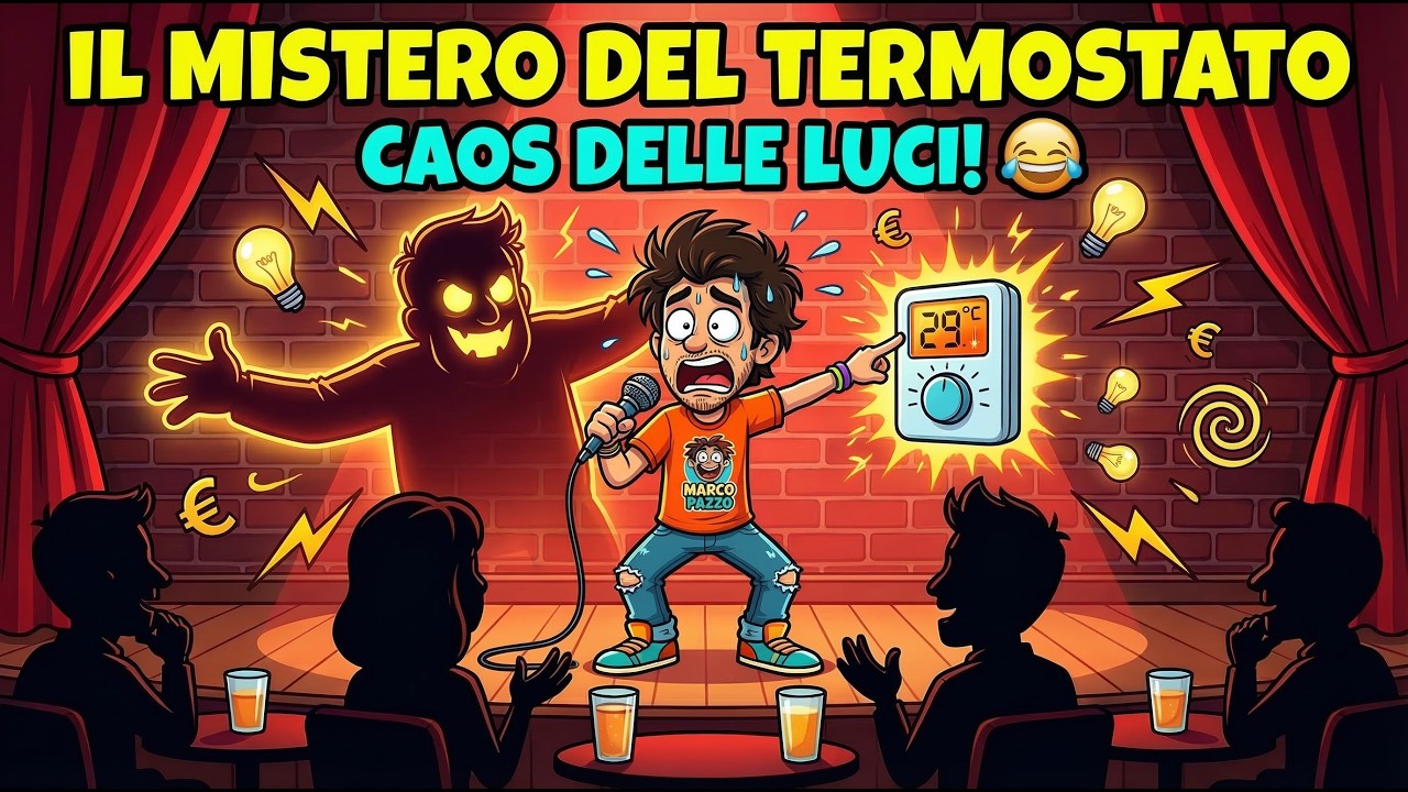 Il Mistero del Termostato Il Papà Italiano e il Caos delle Luci! 😂 | Stand Up Comedy