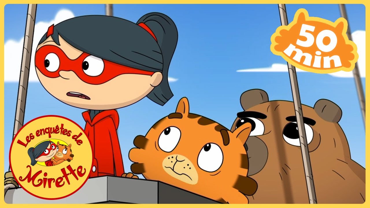 Mirette et les animaux| Nouvelle Compilation | Les enqu&ecirc;tes de Mirette | Dessins anim&eacute;s pour enfants