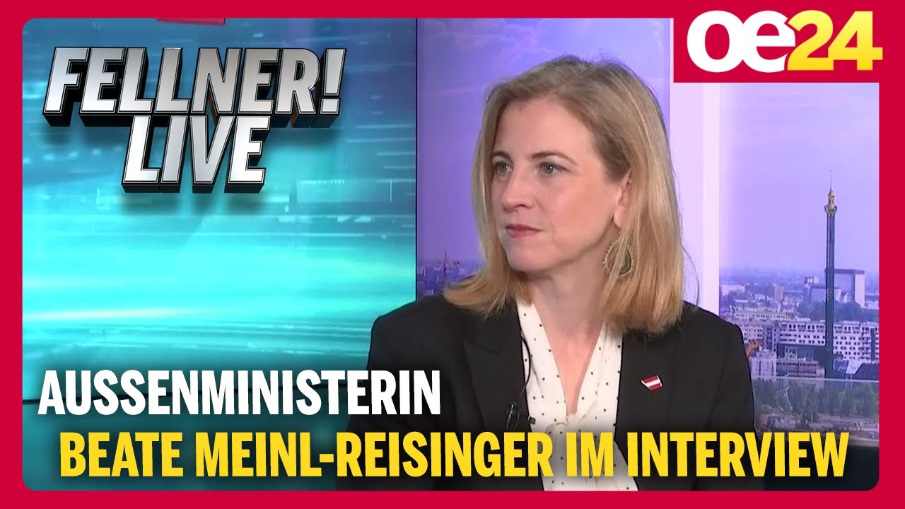 Au&szlig;enministerin Beate Meinl-Reisinger im Interview | FELLNER! LIVE