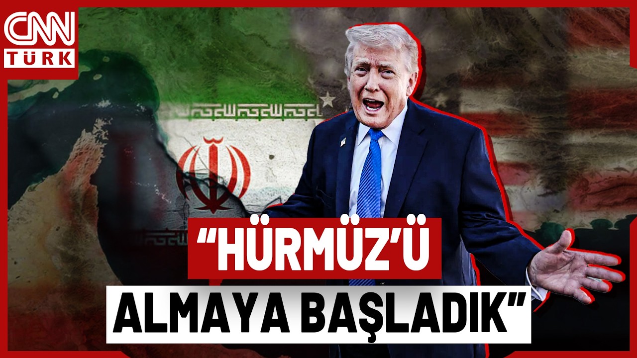SON DAKİKA🚨Trump'tan H&uuml;rm&uuml;z Boğazı İ&ccedil;in Skandal A&ccedil;ıklamalar: 