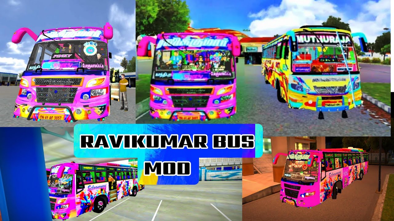 RAVIKUMAR bus MOD V4.4.1    #automobile #bussid #mod #song #ytvideos #home #game #travel #anime 