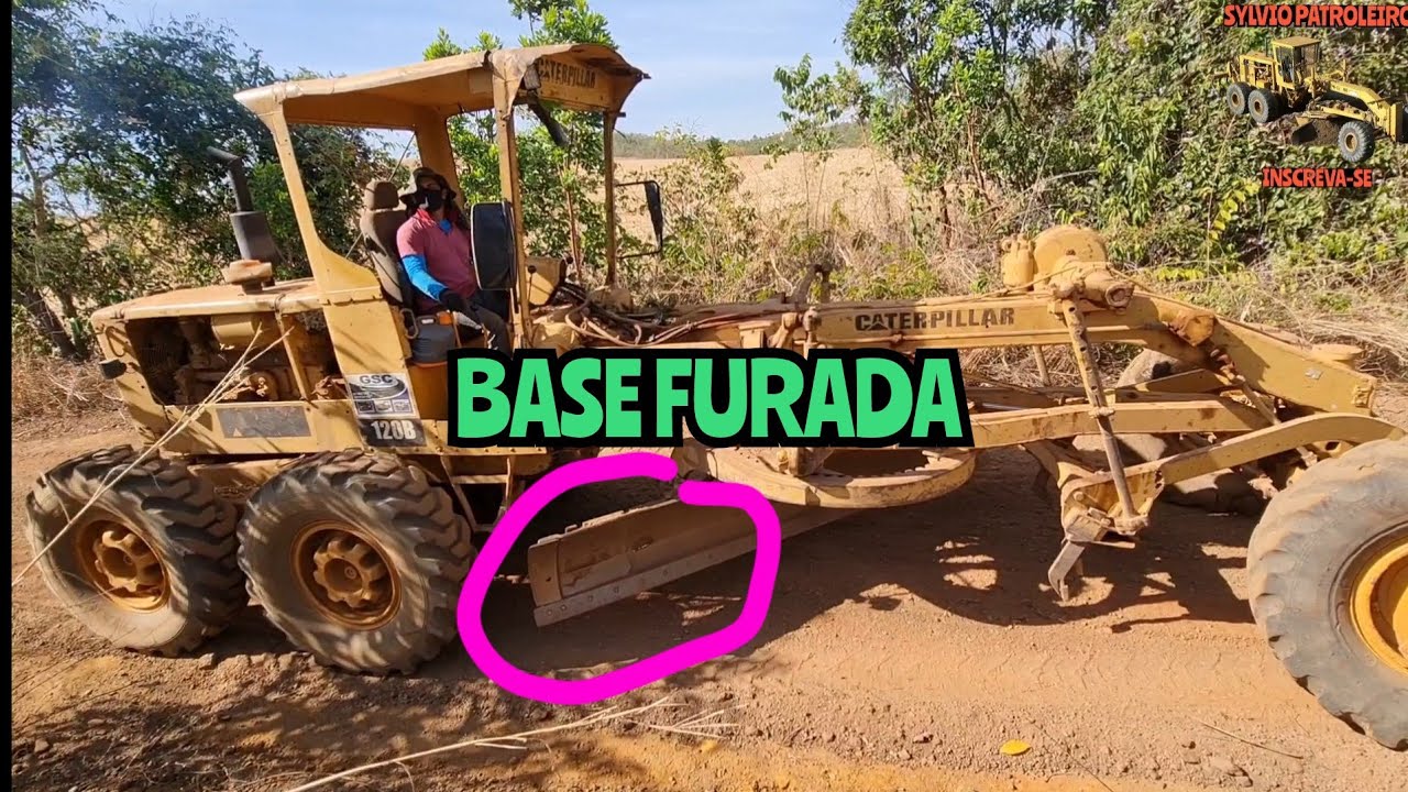 CATERPILLAR 120b SEM FREIO/ Motoniveladora grader niveleuse motoconformadora patrola