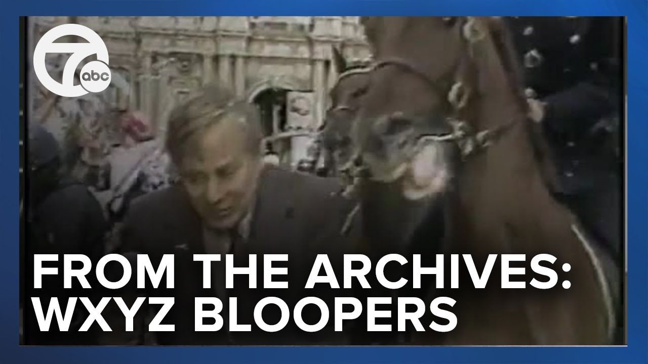 From the WXYZ archive – Channel 7 news bloopers, part 2