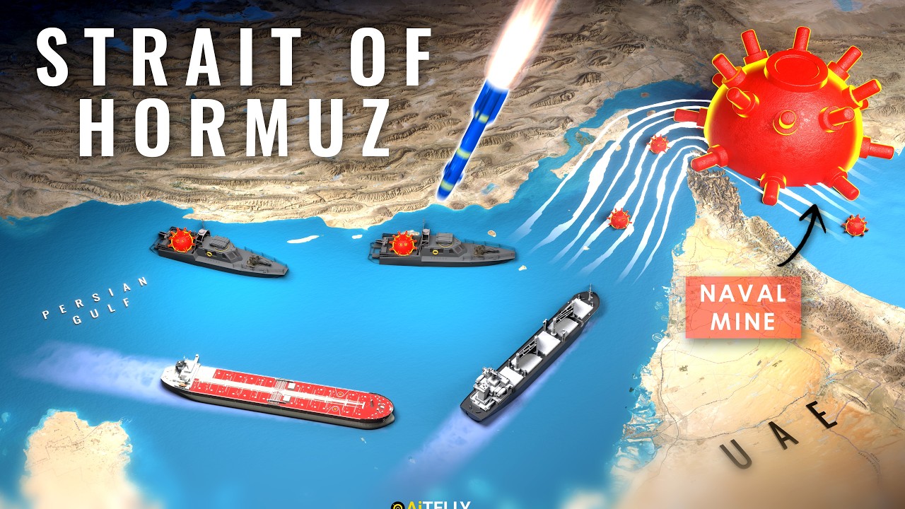 How US Navy Strikes  Mine-Laying Ships in the Strait of Hormuz?