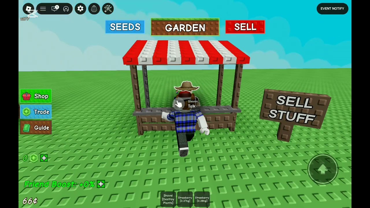 EZ EGY TÖK JÓ JÁTÉK!😀 | Grow a Garden #1