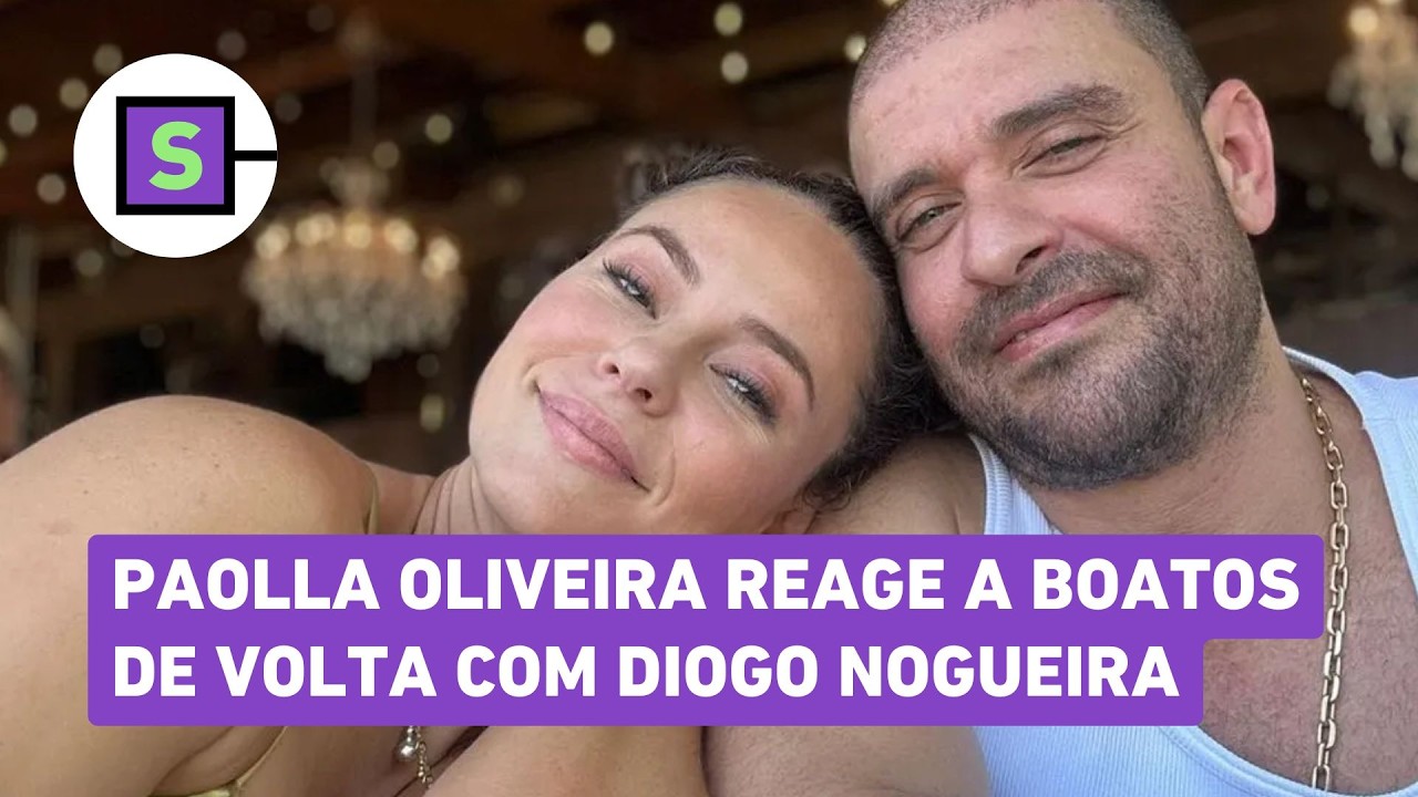 Paolla Oliveira reage a boatos de volta com Diogo Nogueira no Carnaval: 'A gente se ama'