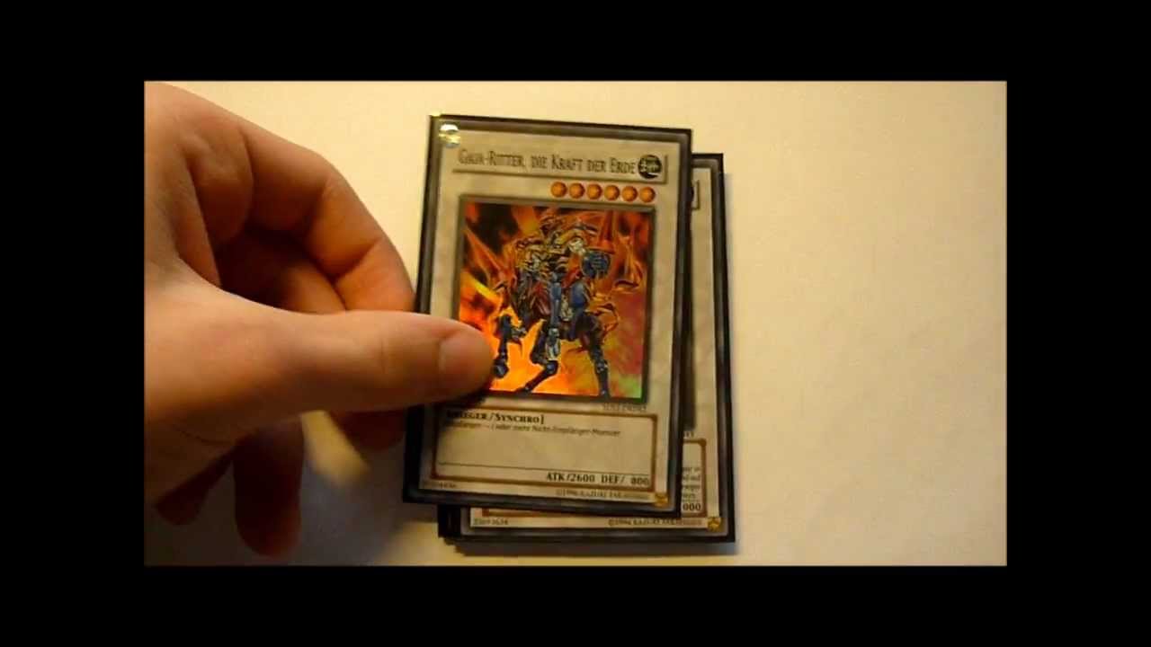 Mein erstes Yu-Gi-Oh Synchrodeck (unvollst&auml;ndig)