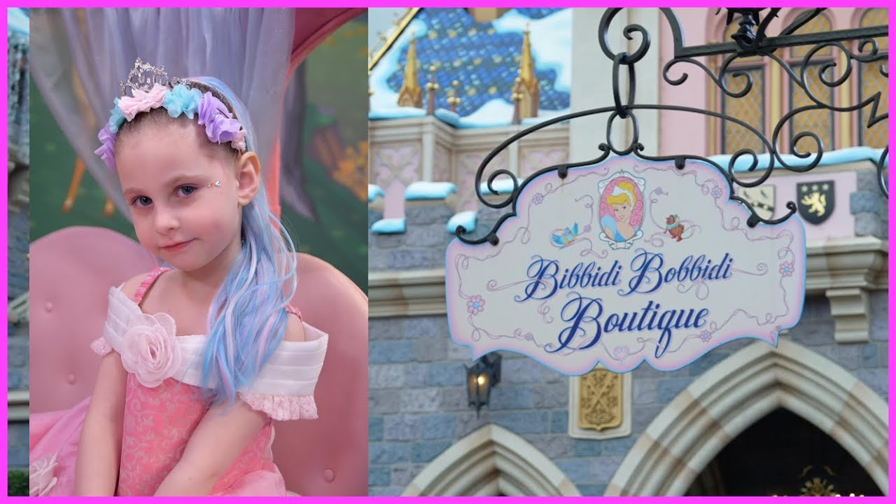 Bibbidi Bobbidi Boutique @ Disneyland Review.