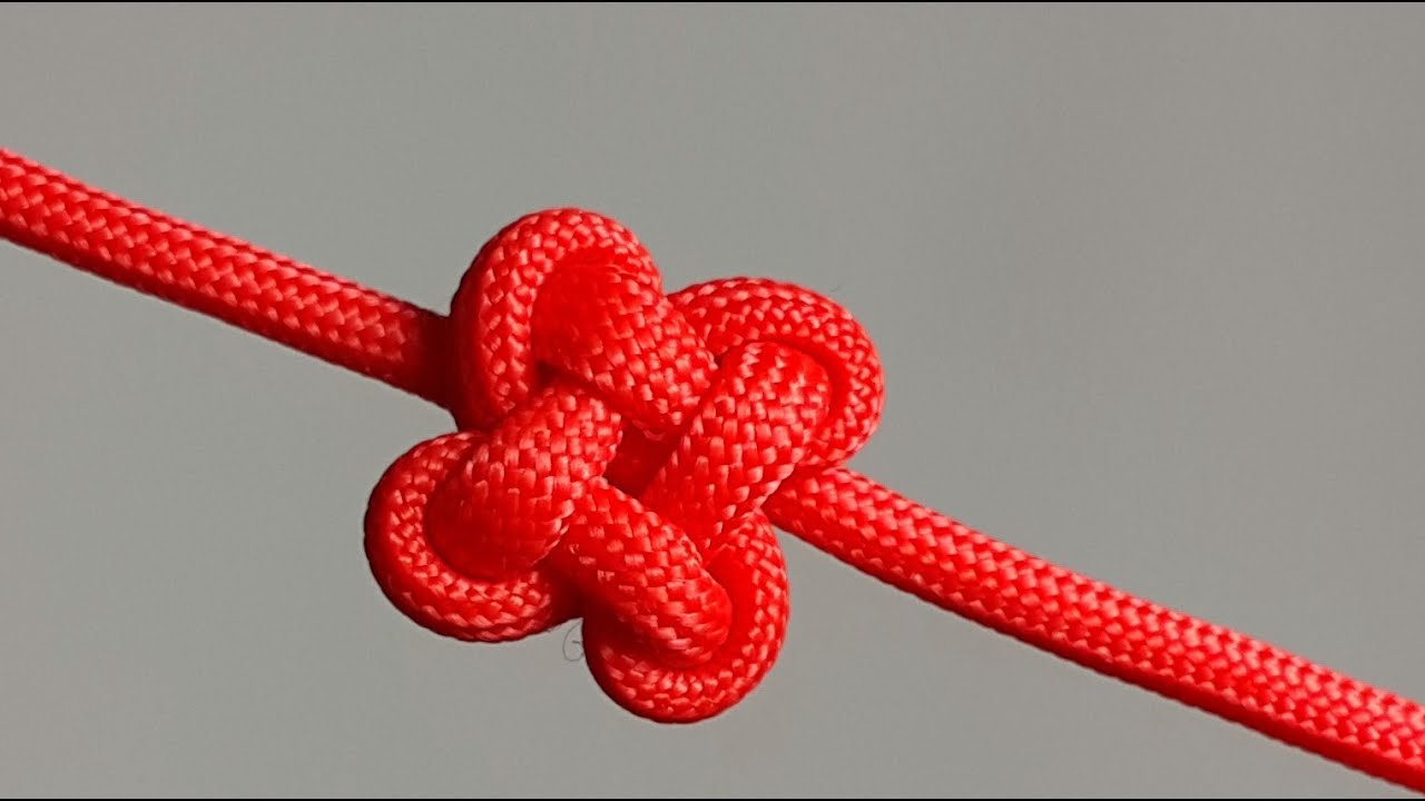 How to make a Clover Knot [by ParacordKnots]