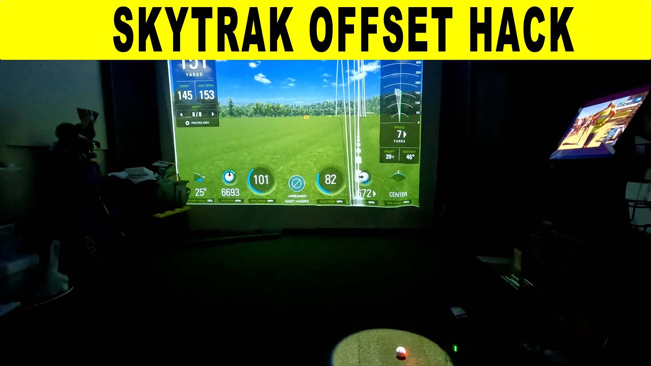 SkyTrak Offset Not Working | Hack to Fix It