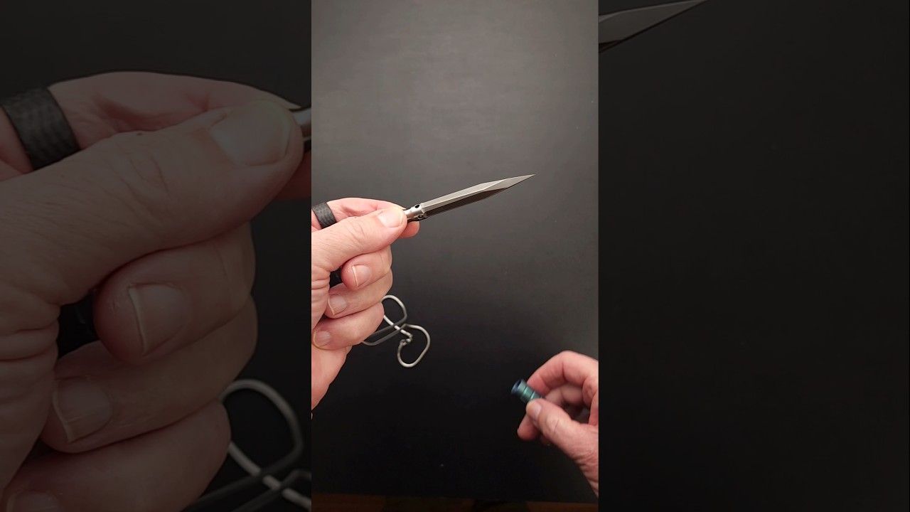 Kansept EDC Stilleto! New Hidden Spike. Review Coming Soon!