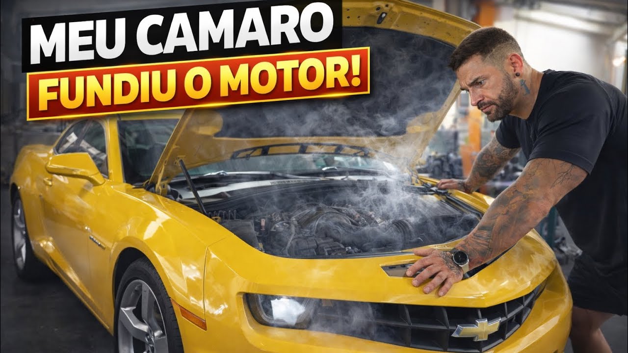 Fundiu o motor do meu CAMARO 