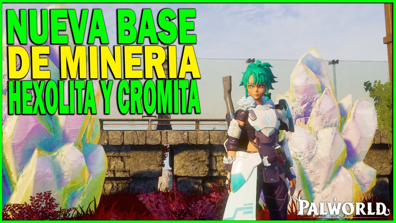 💎 NUEVA BASE de MINERIA HEXOLITA y CROMITA en PALWORLD