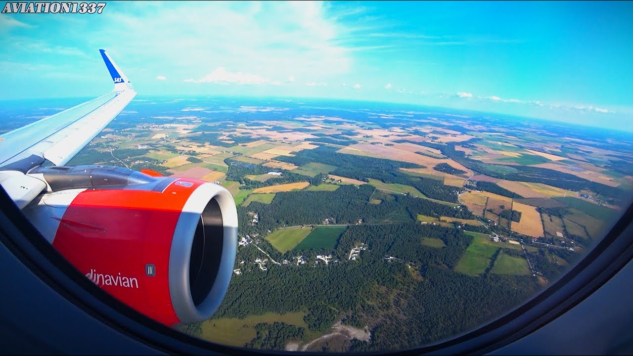 SAS A320 Full Flight | Stockholm → Visby | SAS Plus Seat 3A