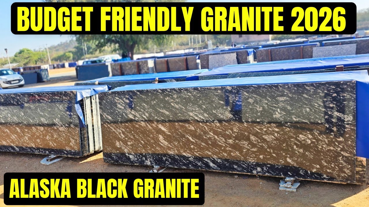 Granite Flooring Designs India | Budget-Friendly Granite | Alaska Black Granite | Granite Price 2026