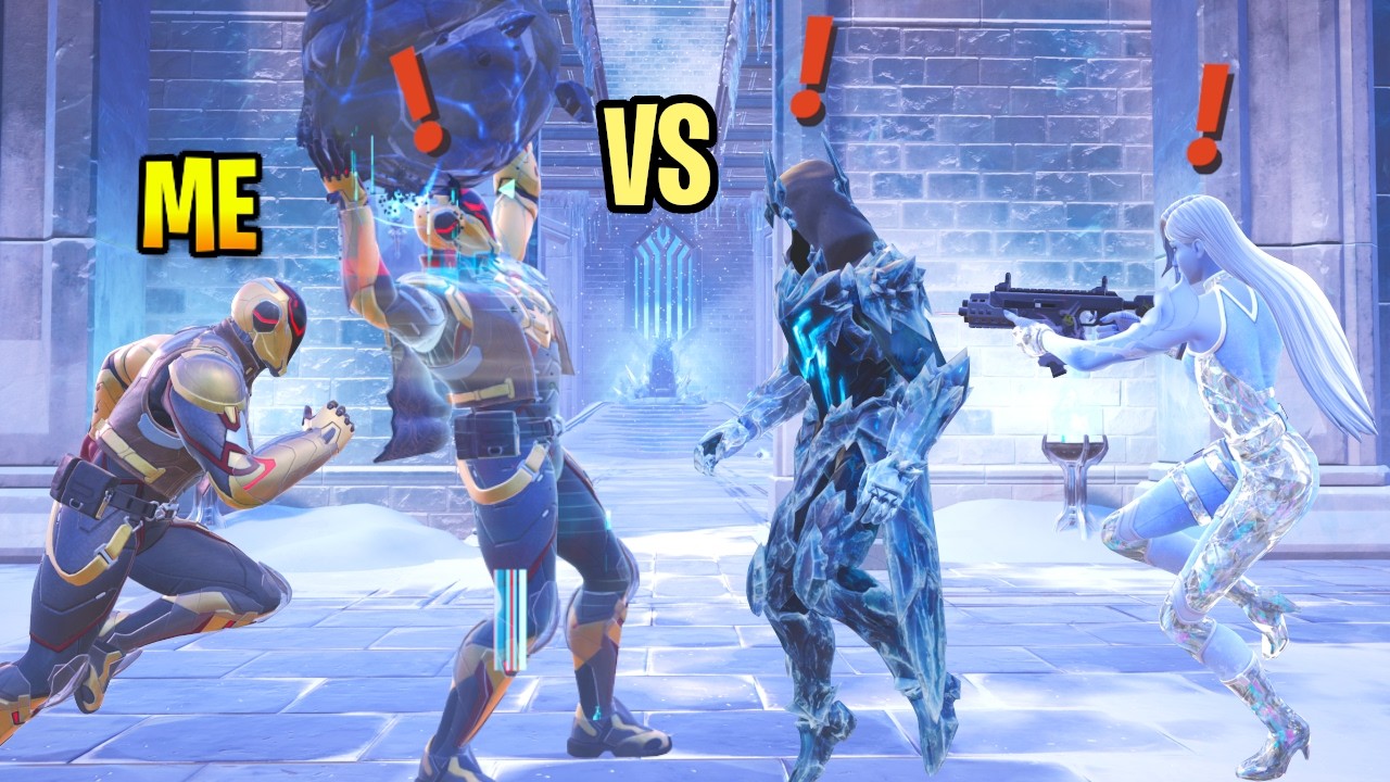 Я нанял ФОНД, чтобы победить ЛЕДЯНОГО КОРОЛЯ в Fortnite.
