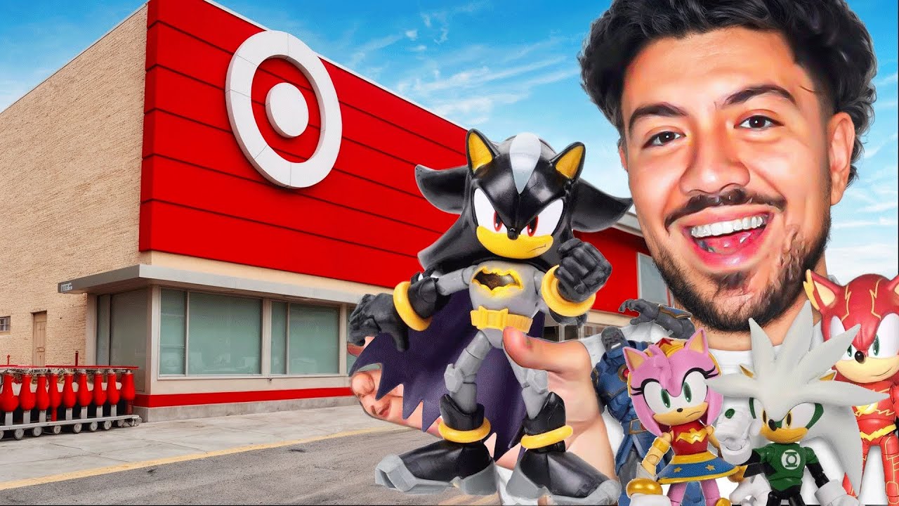 Я купил ВСЕ фигурки Sonic x DC в Target! (Охота за редкими игрушками)