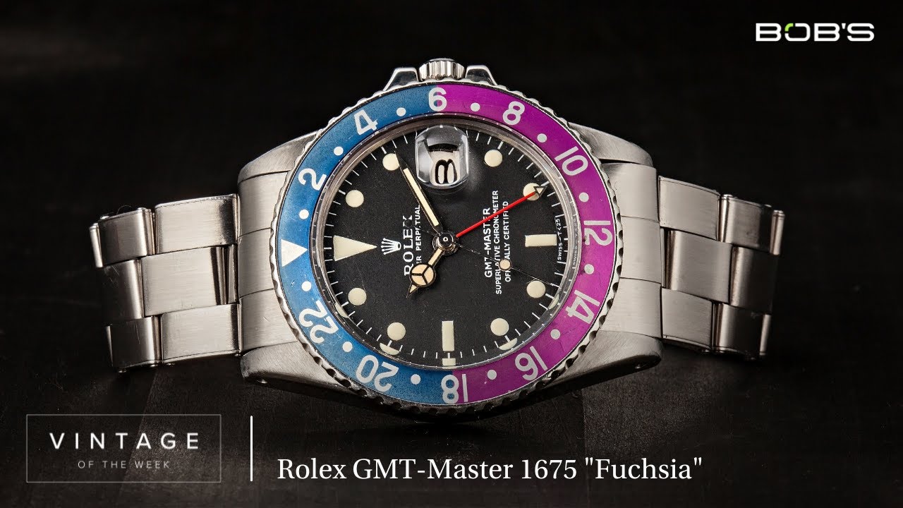 Vintage Rolex GMT-Master 1675 